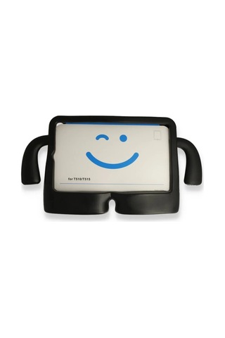 Apple Uyumlu iPad 2025 10.9 10.nesil A16 Kılıf Karakter Tablet Silikon - Siyah Diğer