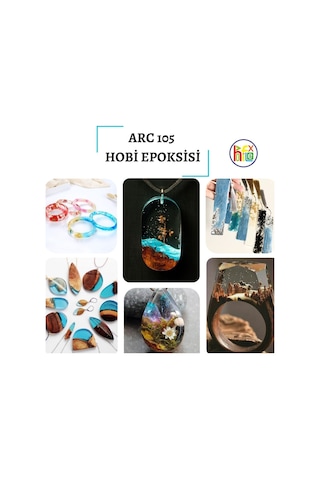 Epoksi Reçine Ultra Şeffaf Hobi Epoksi Seti Arc105 30 Kg Set