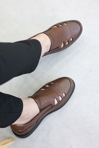 Fast Step Hakiki Deri Ortopedik Erkek Casual Ayakkabı 662ma118kt Taba