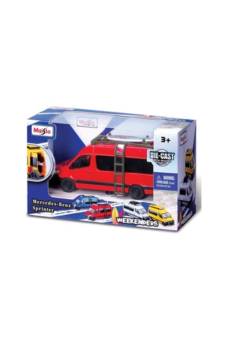 Maisto Weekenders Mercedes-benz Sprinter - Kırmızı