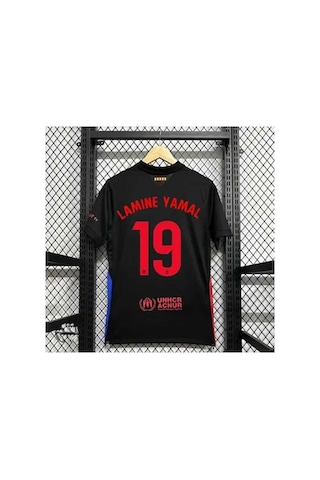 Fc. B.a.r.c.e.l.o.n.a 2024/25 Yeni Sezon Lamine Yamal Deplasman F Siyah