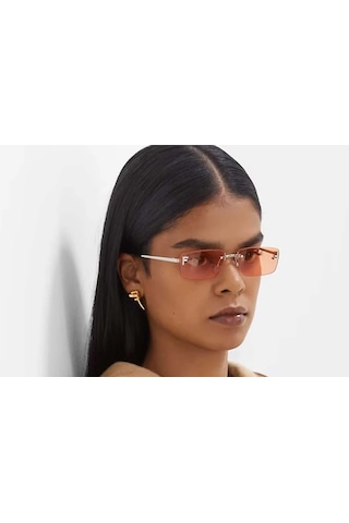 Fendi First Crystal Unisex Güneş Gözlüğü Silver
