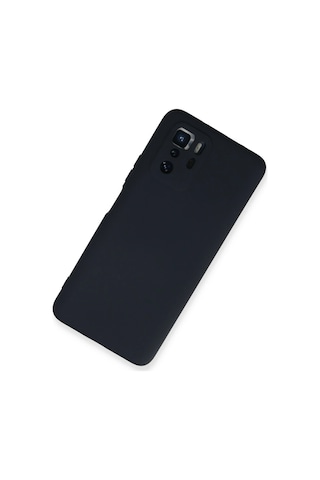 Gld-spt- Newface Xiaomi Poco X3 Gt Kılıf Nano İçi Kadife Silikon - Lacivert