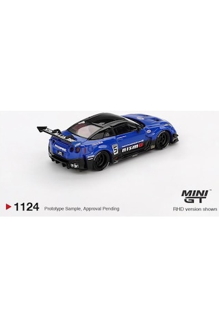 Mini Gt Lb-silhouette Works Gt Nıssan 35gt-rr Ver.2 Mavi 1/64 Model Araba