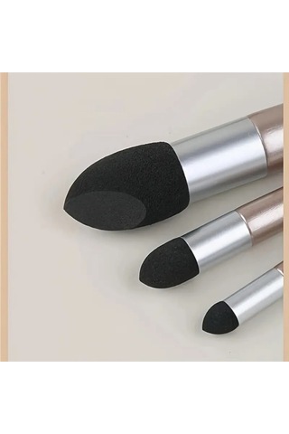 Sünger Vurgulayıcı, Detay Gölgeleme, Kara Kalem Silgi, Pastel Tonlama, Yıkanabilir-pembe Set 3'lü