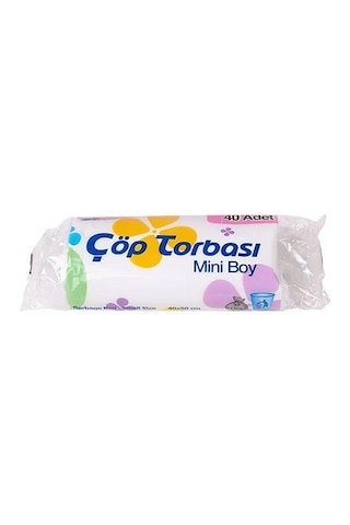 Vista Mini Boy Çöp Torbası 40x50 Cm 50 Rulo