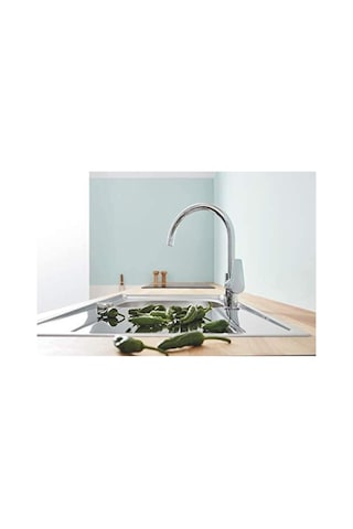 Bauedge Tek Kumandalı Spiralli Eviye Bataryası - 30536000 Krom