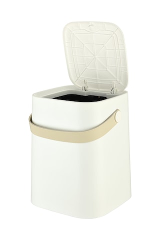 Pratik Klik Çöp Kovası 8 Lt. Beyaz