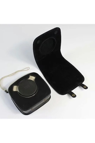 Cbtx Fuji Instax Square Sq20 Pu Deri Kamera Koruyucu Kapak - Siyah