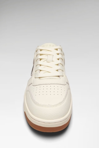Guess Uddent Erkek Deri Sneaker Ayakkabı Fmjuddlel12 Ekru