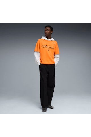 Puma Mclaren Racıng Erkek Kapüşonlu Sweatshırt 637507 03 Turuncu