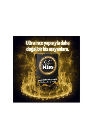 Silky Kiss Yakın Temas Prezervatif 12'li - 5'li Paket