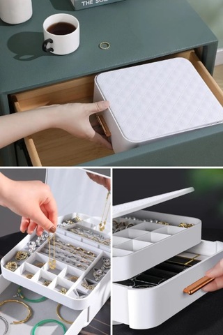 Larimar Aynalı Takı Organizeri - 9042244086298lmr Çok Renkli