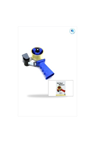 Koli Bant Kesici El Tipi Dispenseri 48 Mm Paslanmaz Bıçaklı Paket 1
