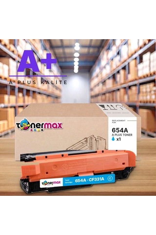 Hp 654a Cf331a Mavi Uyumlu Toner A Plus / Color Laserjet Enterprise M651