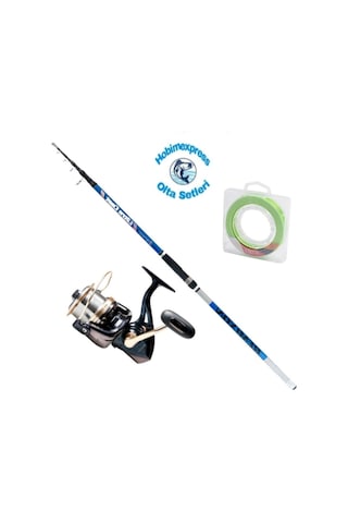 Remixon Ultracast 420cm Surf Kamış - Venom 9000 Surf Olta Seti
