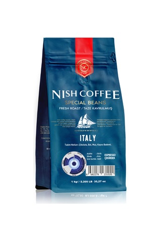 Nish Kahve Italy Espresso Kahve 1000 G
