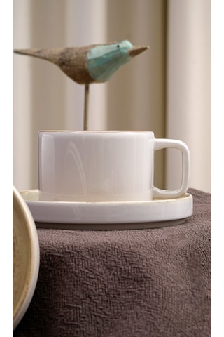 Heda Porselen Jüpiter Porselen Çay Takımı 4 Parça 2 Kişilik