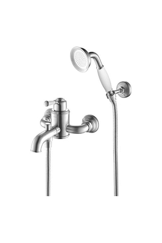 Bocchi Burlington Banyo Bataryası Ve El Duşu Seti Krom 1004 0030 Krom