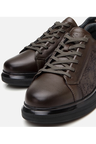 Hotiç Erkek Deri Haki Şeffaf Tabanlı Spor Ayakkabı 02ayh305760a880 Haki-khakı Haki