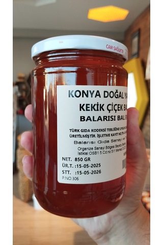 Konya Doğal Kekik Balı 850 Gr Katkısız Yüksek Rakım