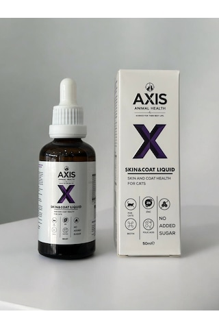 Skin & Coat Liquid 50 Ml Kediler İçin Deri Ve Tüy Sağlığı Destekleyici Multivitamin Damla