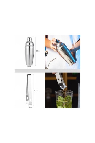 Maoyaya Lichen Paslanmaz Çelik Barmen Seti, Kokteyl Mikseri, Bar Ekipmanları