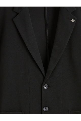 Lc Waikiki Siyah Dar Kalıp Erkek Blazer Ceket