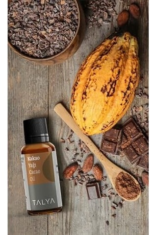 Kakao Yağı, Soğuk Sıkım,%100 Saf Ve Doğal, Doğal Bronzluk, 20 Ml