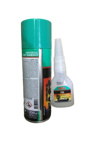 Akfix 705 Mdf Kit Hızlı Yapıştırıcı 200Ml+50Gr