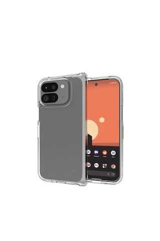 Google Pixel 9 Pro Fold Sert Kristal Kapak Kılıf-şeffaf Al3157