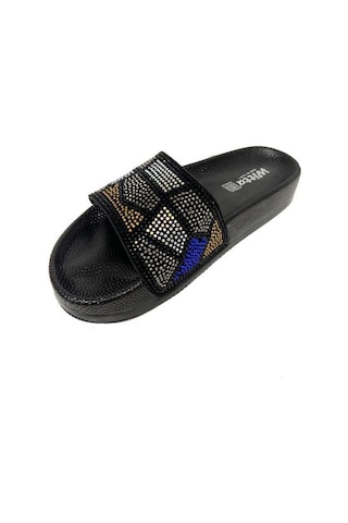 Witta 54107-24 Anatomik Trend Fashıon Kadın Terlik Siyah