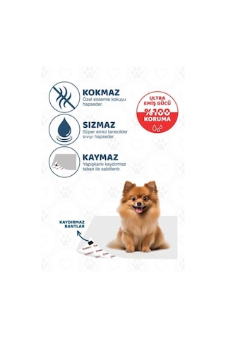 Supravet Köpek Çiş Eğitim Pedi 30'lu 60 x 90 CM