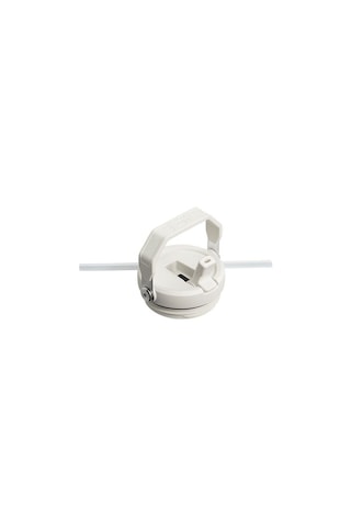 Kişiselleştirilebilir Stanley The Iceflow Flip Straw Pipetli Termos Bardak Stanley 0.89 L Özel İsimli Beyaz