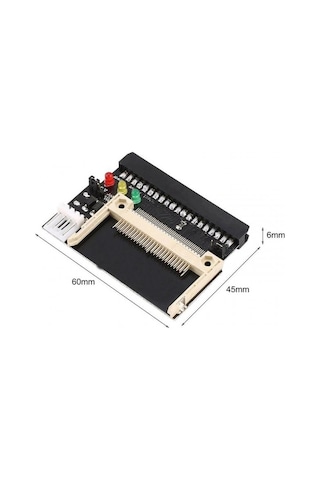 Cf Compact Flash Hafıza Kart'dan 40 Pin 3.5 İnç Ide Dönüştürücü