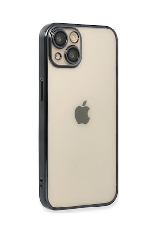 İphone 13 Kılıf Razer Lensli Silikon - Siyah