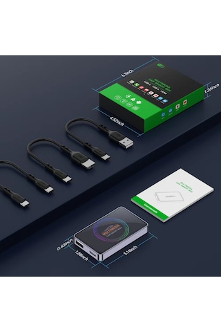 Y2 Carplay & Android Auto Box 4gb+32gb Youtube Hareket Halinde Video, Wifi6, Dahili Gps, Tv Bağlantı Diğer