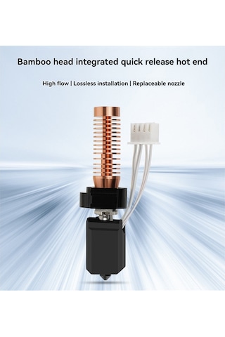 Sointeresting Flashforge Adventurer 5m Serisi Hotend 0.4mm Yüksek Hızlı Nozullar Ad5m Sıcak Uç Ekstruder 3d Yazıcı Aksesuarları