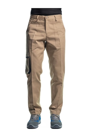 Şensel, İş Pantolonu, Bej-Siyah, Komando Cepli -54E457-