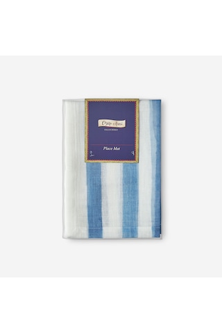 Mavi Polyester Amerikan Servis 35x50 Cm