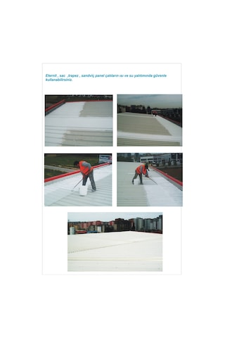 Dks Roco Çatı Isı Ve Su Yalıtım Malzemesi 5 KG-Beyaz