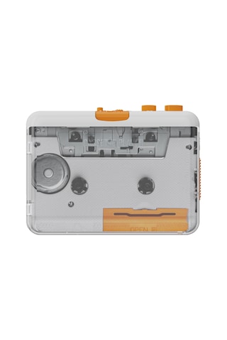 Singree Taşınabilir Kaset Çalar - Usb İle Mp3 Dönüştürücü, Kulaklık Çıkışlı, Beyaz Renk