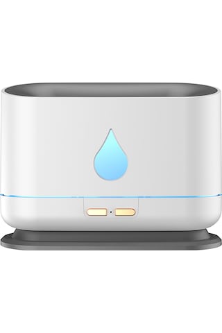 Wezone Ev Odası Ofis Masaüstü Usb Beslemeli 1000ml Hacimli İki Buharlı Renkli Nemlendirici