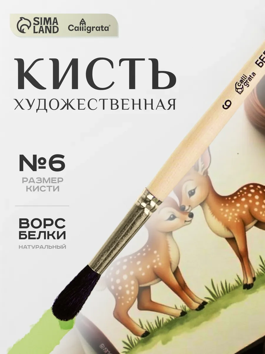 Calligrata Resim Fırçası No: 6 12209533