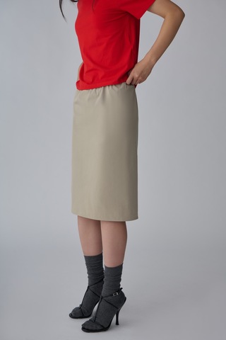 Suud Collection Taş Midi Gabardin Etek