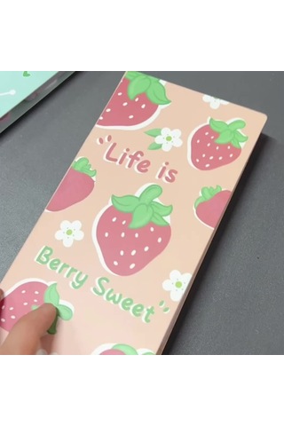 Çok Renkli Çubuk Notları, Hayat Kullanmak İçin Uygun Set Berry Tatlı Notlar Pads Okul Ofis Malzemeleri Küçük Hediye