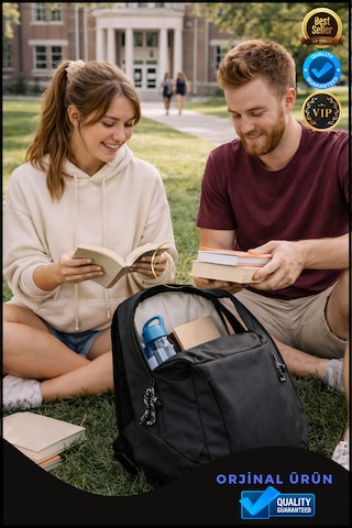 Overpet Günlük & Outdoor Sırt Çantası 10 L Hafif, Konforlu Ve Çok Amaçlı Kullanım Siyah