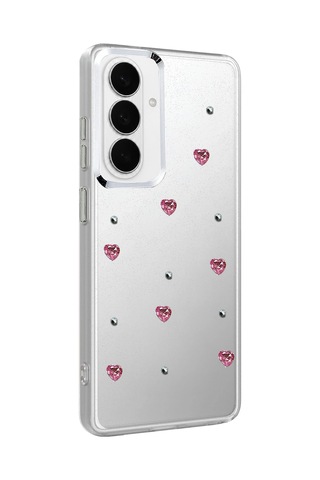 Newface - 313 - Samsung Galaxy Uyumlu S26 Fiyonk Desenli Kapak - - Spt-gld - Desen 3