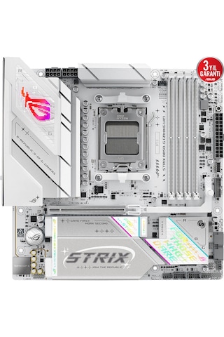 Asus Rog Strıx B850-g Gamıng Wıfı, 4xddr5, 4x M2, Hdmı, Dp, 2xtype-c, Wi-fi 7, Bluetooth V5.4, Am5 Soket Gamıng Anakart