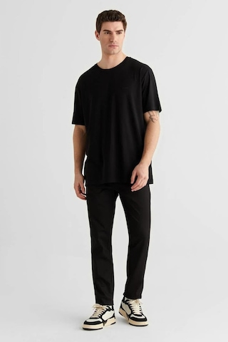 Gant Erkek Siyah Baskılı Kısa Kollu T-shirt-14701
